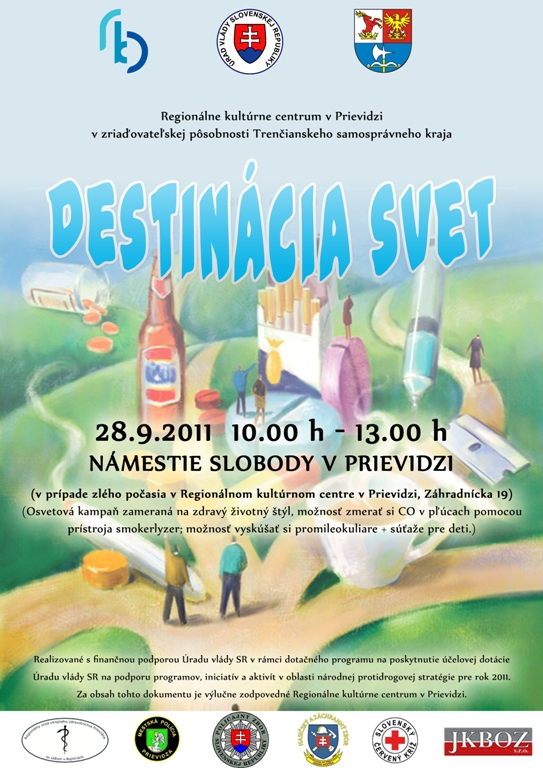 Destinácia svet - plagát